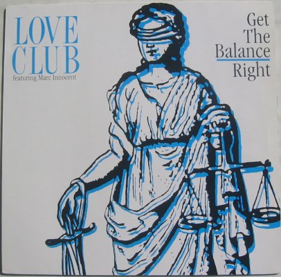 Love Club featuring Marc Innocent – Get The Balance Right